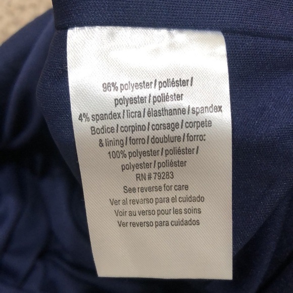 NWT Alex Evenings Formal Maxi Dress Size 6 Navy Blue Knotted Embroidered Gown - Picture 12 of 15